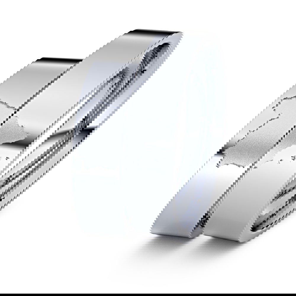 Trauringe Spanien 950er Platin - 0132