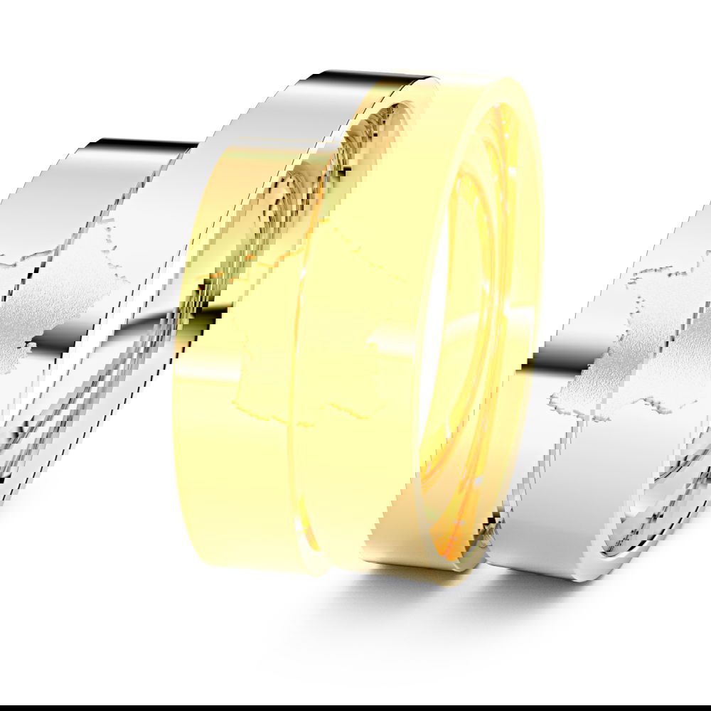 Trauringe Frankreich 585er Gelbgold - 0040