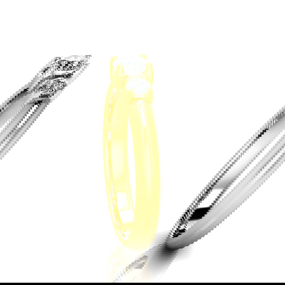 Vorschau: Verlobungsring VR13 750er Gelbgold - 8434