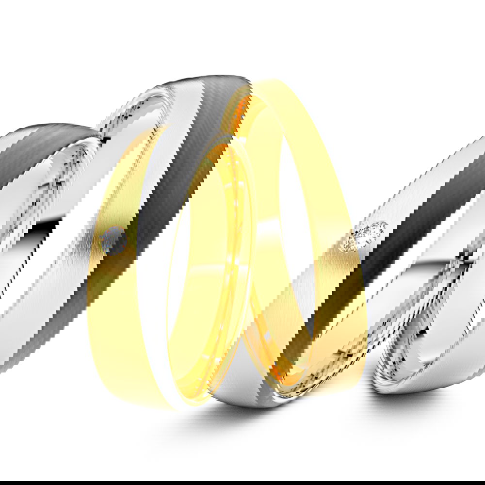 Trauringe Atlanta 585er Gelbgold - 0249