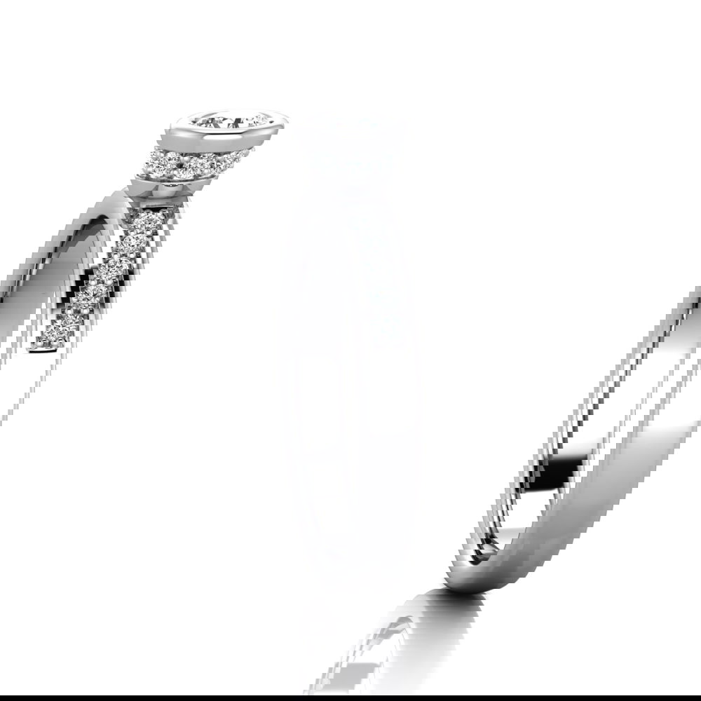 Vorschau: Verlobungsring VR30 950er Platin - 4346