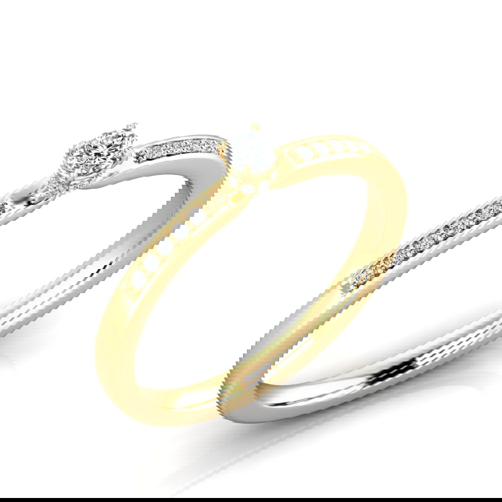 Verlobungsring VR39 333er Gelbgold - 7797