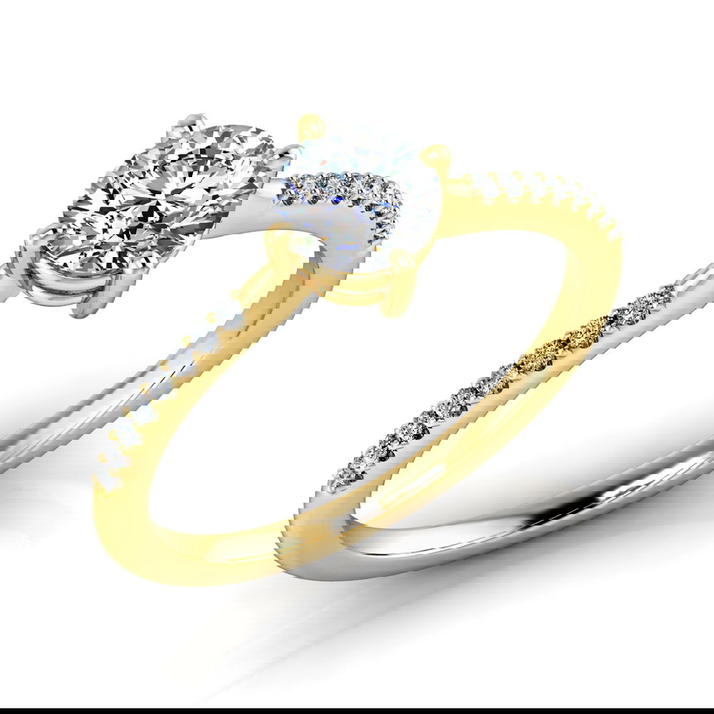 Verlobungsring VR18 750er Gelbgold - 0356
