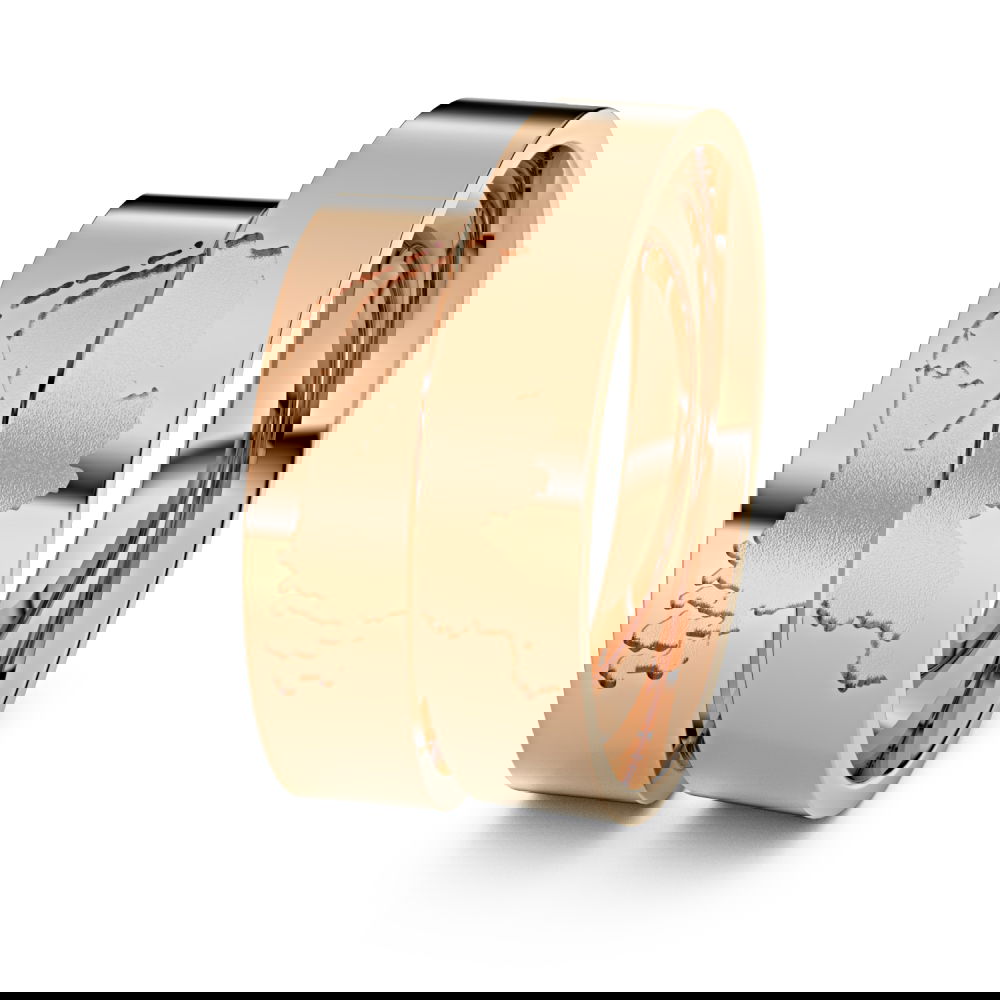 Trauringe Niederlande 333er Rotgold - 0078