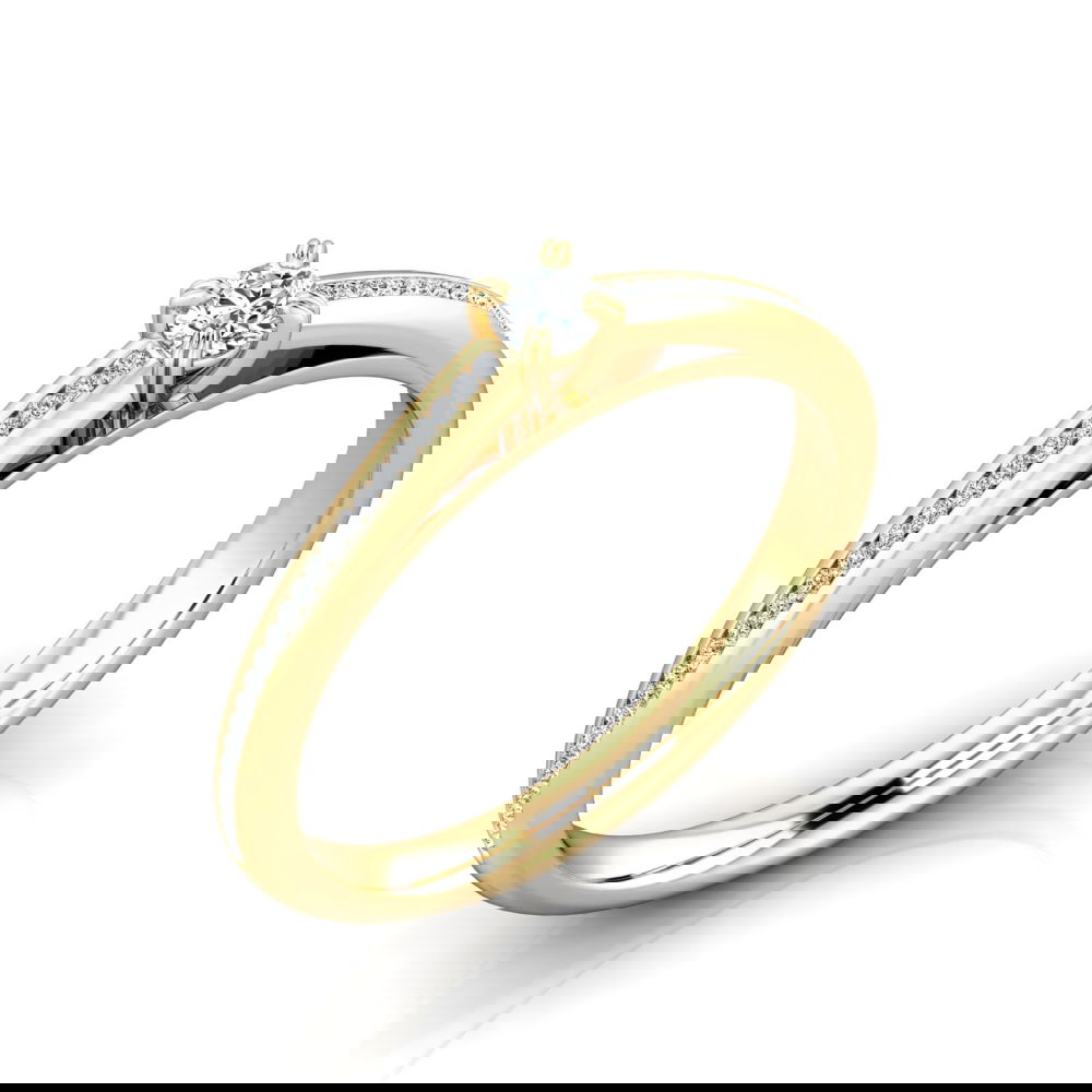 Verlobungsring VR26 333er Gelbgold - 4337