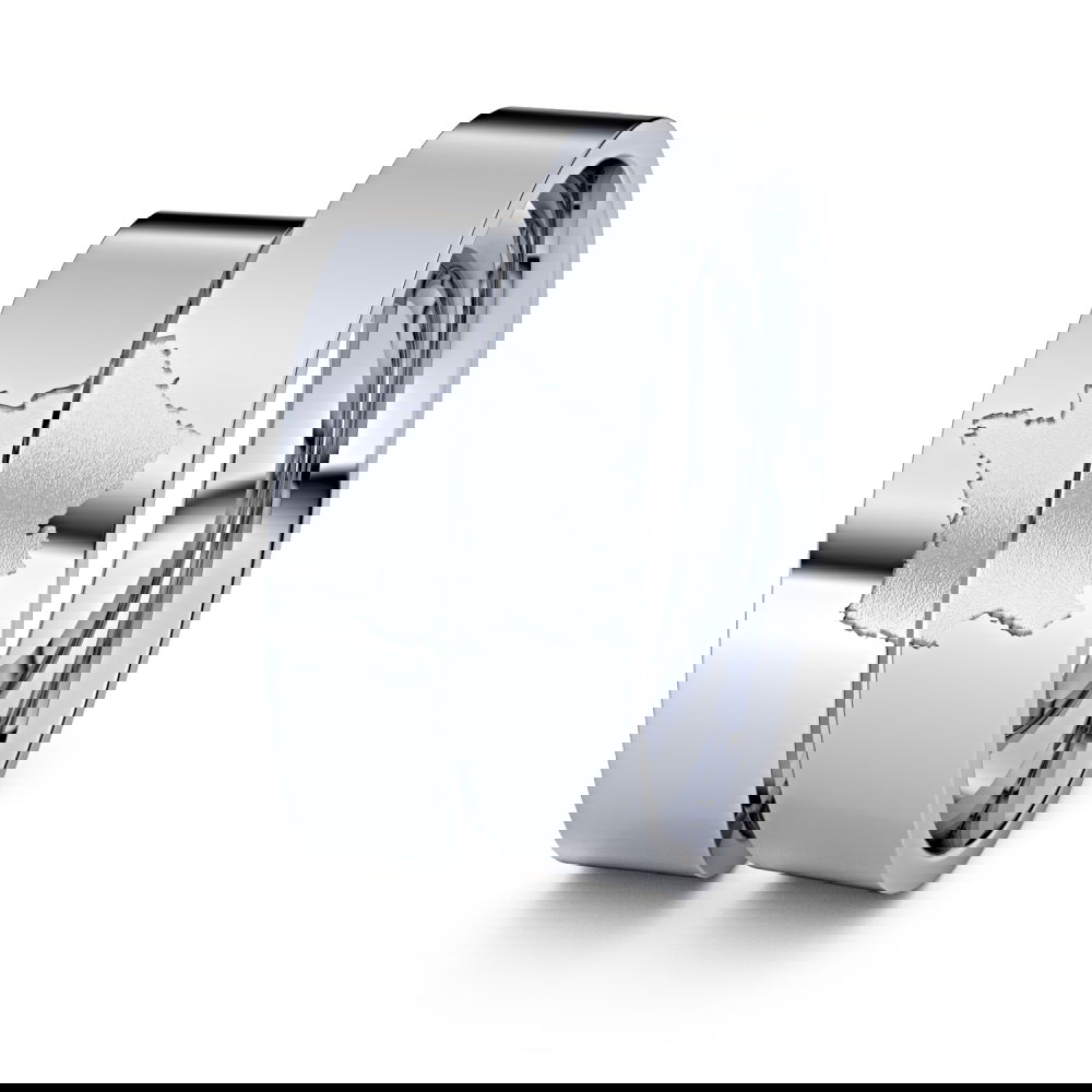 Trauringe Frankreich 600er Platin - 0044
