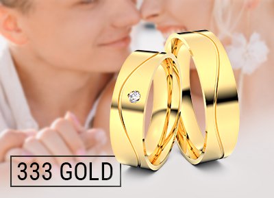 Trauringe & Eheringe aus 333er kaufen - hier - Juwelier-Schmuck Gold