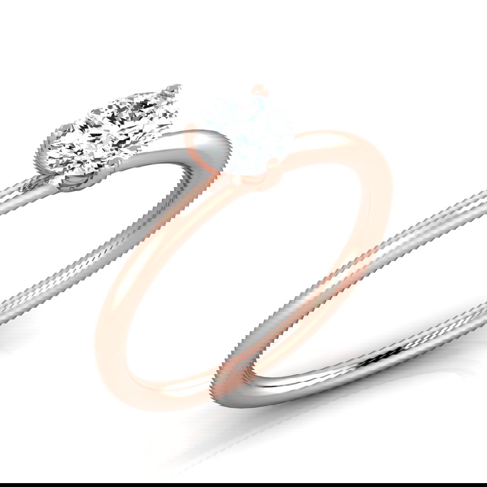 Verlobungsring VR33 750er Rotgold - 5423