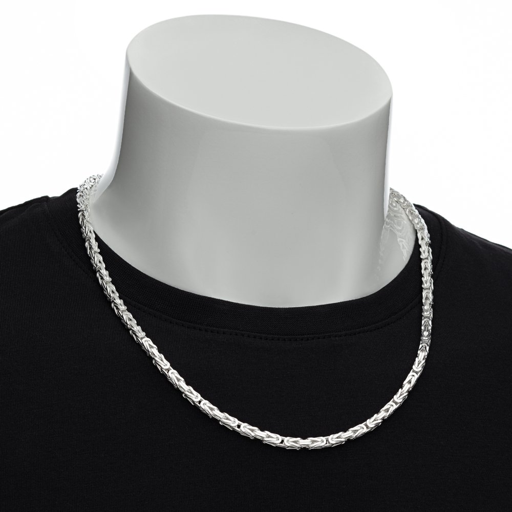 Vorschau: Halskette/Koenigskette 925er Silber