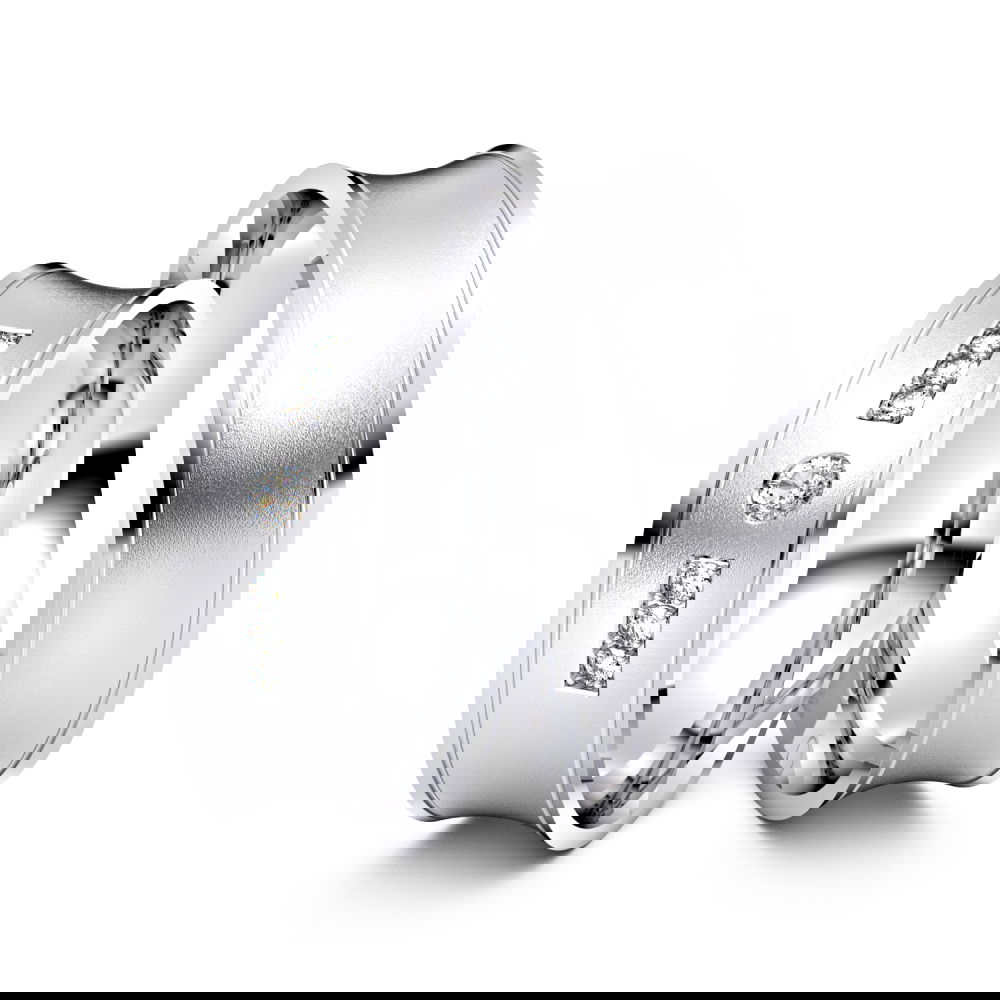 Partnerringe / Freundschaftsringe Siegen 925er Silber - 5105