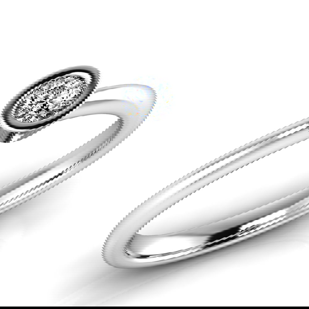 Verlobungsring VR02 950er Platin - 0473