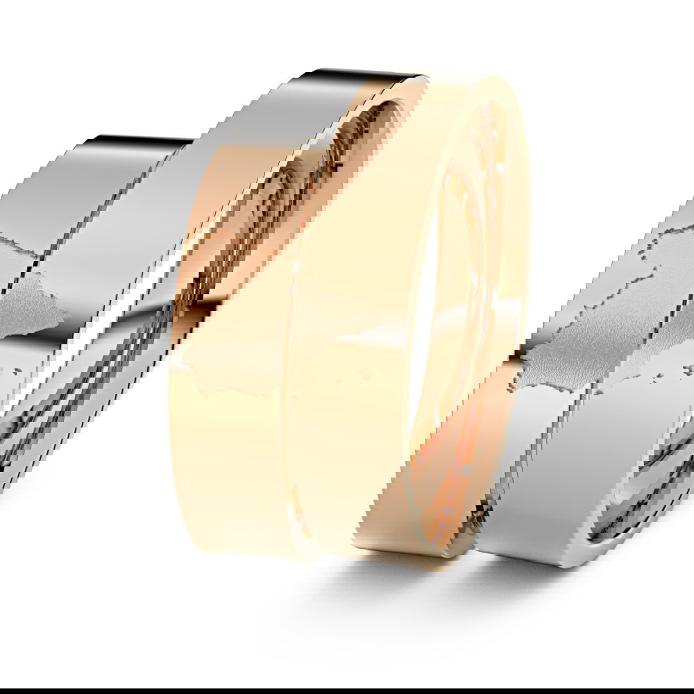 Trauringe Spanien 750er Rotgold - 0138
