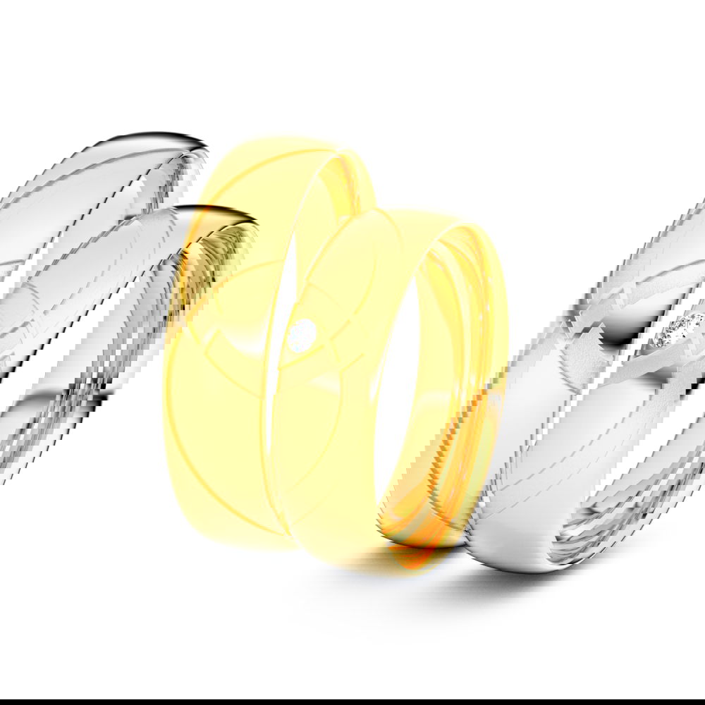 Trauringe Den Haag 585er Gelbgold - 9134 Trauringe Den Haag 585er Gelbgold - 9134