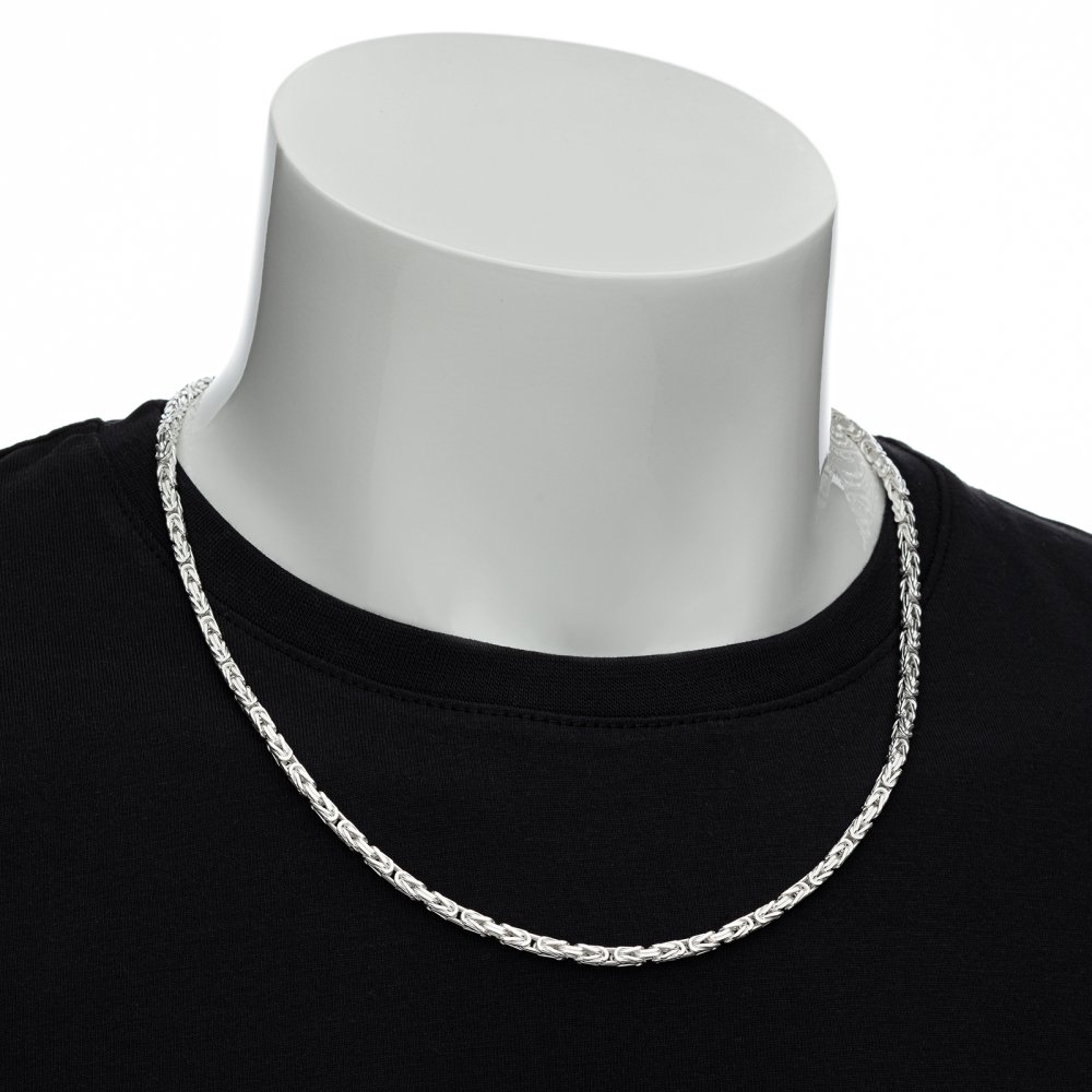 Vorschau: Halskette/Koenigskette 925er Silber