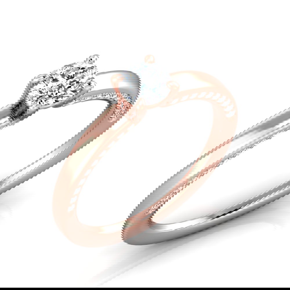 Verlobungsring VR36 333er Rotgold - 6589