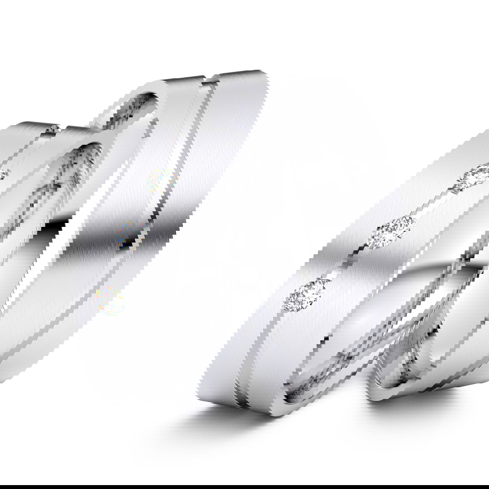 Partnerringe / Freundschaftsringe Pirna 925er Silber - 5289