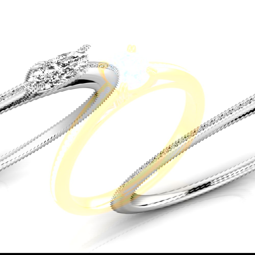 Verlobungsring VR26 333er Gelbgold - 4339
