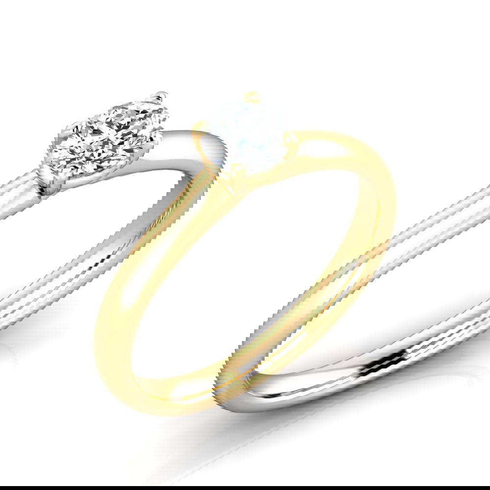 Verlobungsring VR40 333er Gelbgold - 7974
