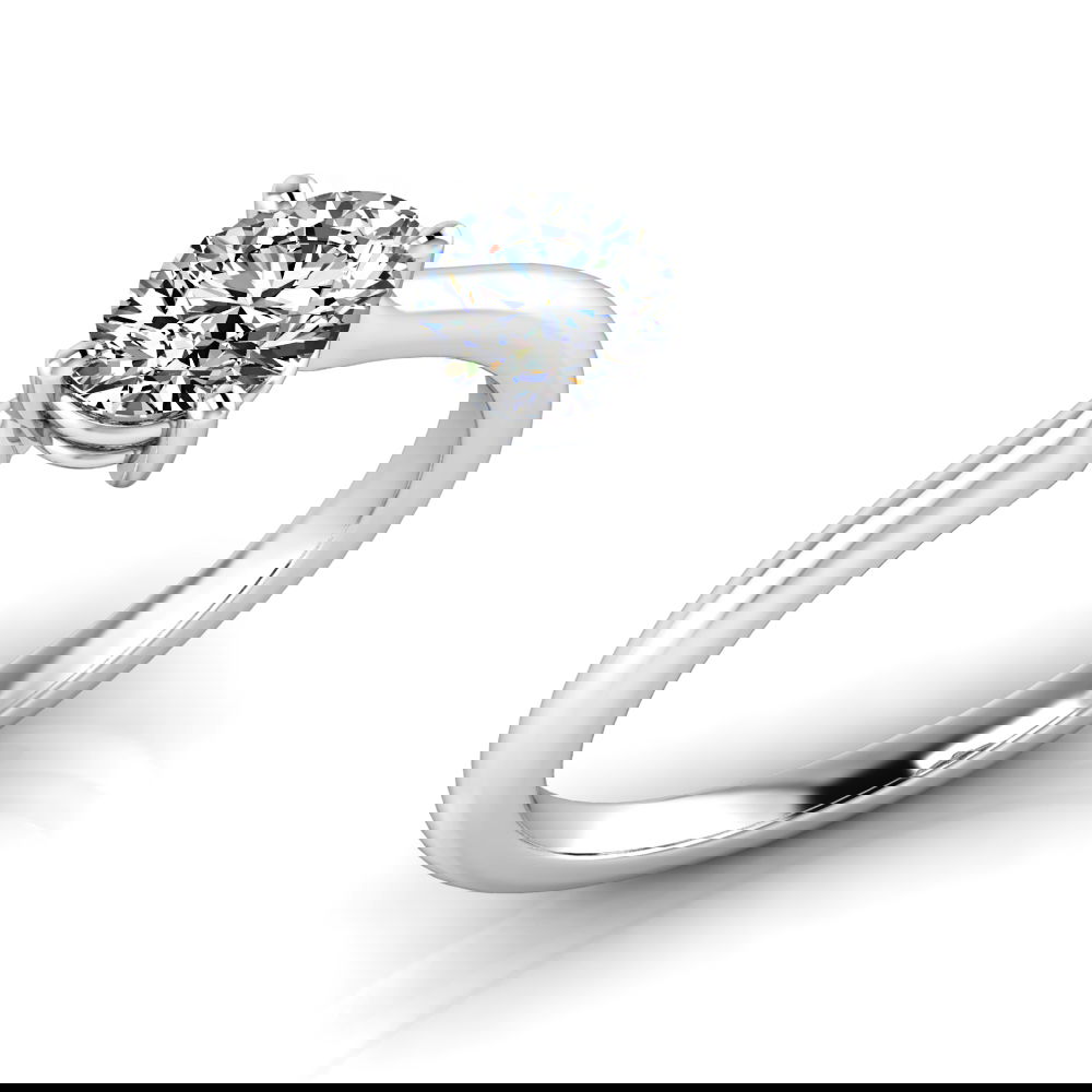 Verlobungsring VR17 950er Platin - 0547